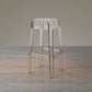 Nordic Style Stackable Barstool Transparent Plastic Bar Stool for Dinning Room Amber 1 Piece Bar Stool(30"H) Clearhalo 'Bar Furniture' 'Bar Stools' 'bar_stools' 'furn' 'furn_bar_stools' 'furniture_bar_stools' 'Kitchen & Dining Furniture' 'kitchen&dining_furn' 'kitchen' 'kitchen_furn' Furniture' 4290271
