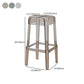 Nordic Style Stackable Barstool Transparent Plastic Bar Stool for Dinning Room Clearhalo 'Bar Furniture' 'Bar Stools' 'bar_stools' 'furn' 'furn_bar_stools' 'furniture_bar_stools' 'Kitchen & Dining Furniture' 'kitchen&dining_furn' 'kitchen' 'kitchen_furn' Furniture' 4290274