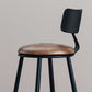 Industrial Style Barstool Indoor Metal 4 Legs Bar Stool for Coffee Shop Clearhalo 'Bar Furniture' 'Bar Stools' 'bar_stools' 'furn' 'furn_bar_stools' 'furniture_bar_stools' 'Kitchen & Dining Furniture' 'kitchen&dining_furn' 'kitchen' 'kitchen_furn' Furniture' 4290282