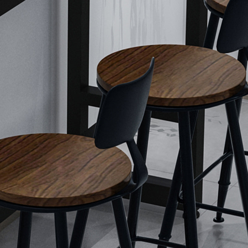 Industrial Style Barstool Indoor Metal 4 Legs Bar Stool for Coffee Shop Clearhalo 'Bar Furniture' 'Bar Stools' 'bar_stools' 'furn' 'furn_bar_stools' 'furniture_bar_stools' 'Kitchen & Dining Furniture' 'kitchen&dining_furn' 'kitchen' 'kitchen_furn' Furniture' 4290290