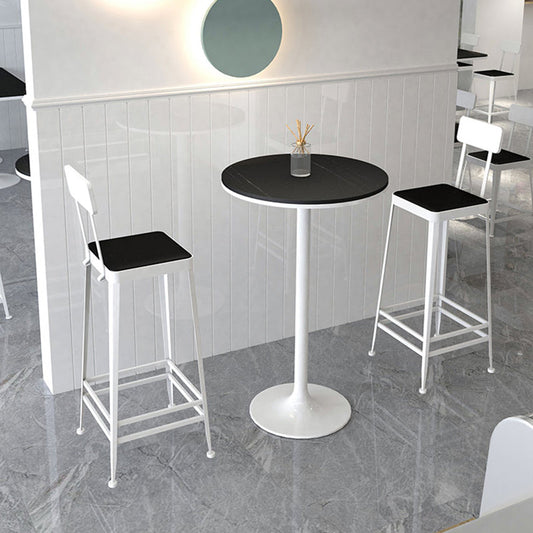 Nordic Style Barstool Indoor Metal 4 Legs Bar Stool for Coffee Shop Clearhalo 'Bar Furniture' 'Bar Stools' 'bar_stools' 'furn' 'furn_bar_stools' 'furniture_bar_stools' 'Kitchen & Dining Furniture' 'kitchen&dining_furn' 'kitchen' 'kitchen_furn' Furniture' 4290324
