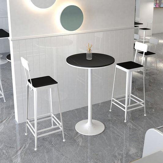 Nordic Style Barstool Indoor Metal 4 Legs Bar Stool for Coffee Shop Clearhalo 'Bar Furniture' 'Bar Stools' 'bar_stools' 'furn' 'furn_bar_stools' 'furniture_bar_stools' 'Kitchen & Dining Furniture' 'kitchen&dining_furn' 'kitchen' 'kitchen_furn' Furniture' 4290325
