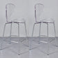 28-inch Height Barstool Modern Indoor Transparent Plastic Bar Stool Clear 2 Piece Set Clearhalo 'Bar Furniture' 'Bar Stools' 'bar_stools' 'furn' 'furn_bar_stools' 'furniture_bar_stools' 'Kitchen & Dining Furniture' 'kitchen&dining_furn' 'kitchen' 'kitchen_furn' Furniture' 4290355