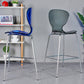 28-inch Height Barstool Modern Indoor Transparent Plastic Bar Stool Clearhalo 'Bar Furniture' 'Bar Stools' 'bar_stools' 'furn' 'furn_bar_stools' 'furniture_bar_stools' 'Kitchen & Dining Furniture' 'kitchen&dining_furn' 'kitchen' 'kitchen_furn' Furniture' 4290358