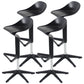 Indoor Modern Plastic Barstool Rotating Lifting Colorful Bar Stool Black 4 Piece Set Clearhalo 'Bar Furniture' 'Bar Stools' 'bar_stools' 'furn' 'furn_bar_stools' 'furniture_bar_stools' 'Kitchen & Dining Furniture' 'kitchen&dining_furn' 'kitchen' 'kitchen_furn' Furniture' 4290383