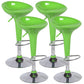 Scandinavian Adjustable Height Counter Stools Metal Bar Stools with Footrest Green 4 Piece Set Clearhalo 'Bar Furniture' 'Bar Stools' 'bar_stools' 'furn' 'furn_bar_stools' 'furniture_bar_stools' 'Kitchen & Dining Furniture' 'kitchen&dining_furn' 'kitchen' 'kitchen_furn' Furniture' 4290517