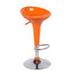 Scandinavian Adjustable Height Counter Stools Metal Bar Stools with Footrest Orange 1 Piece Clearhalo 'Bar Furniture' 'Bar Stools' 'bar_stools' 'furn' 'furn_bar_stools' 'furniture_bar_stools' 'Kitchen & Dining Furniture' 'kitchen&dining_furn' 'kitchen' 'kitchen_furn' Furniture' 4290524