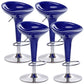Scandinavian Adjustable Height Counter Stools Metal Bar Stools with Footrest Dark Blue 4 Piece Set Clearhalo 'Bar Furniture' 'Bar Stools' 'bar_stools' 'furn' 'furn_bar_stools' 'furniture_bar_stools' 'Kitchen & Dining Furniture' 'kitchen&dining_furn' 'kitchen' 'kitchen_furn' Furniture' 4290526