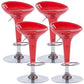 Scandinavian Adjustable Height Counter Stools Metal Bar Stools with Footrest Red 4 Piece Set Clearhalo 'Bar Furniture' 'Bar Stools' 'bar_stools' 'furn' 'furn_bar_stools' 'furniture_bar_stools' 'Kitchen & Dining Furniture' 'kitchen&dining_furn' 'kitchen' 'kitchen_furn' Furniture' 4290529