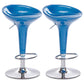Scandinavian Adjustable Height Counter Stools Metal Bar Stools with Footrest Blue 2 Piece Set Clearhalo 'Bar Furniture' 'Bar Stools' 'bar_stools' 'furn' 'furn_bar_stools' 'furniture_bar_stools' 'Kitchen & Dining Furniture' 'kitchen&dining_furn' 'kitchen' 'kitchen_furn' Furniture' 4290543
