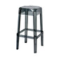 Nordic Plastic Stackable Barstool Simple Indoor Tall Stool with Square Seat Clearhalo 'Bar Furniture' 'Bar Stools' 'bar_stools' 'furn' 'furn_bar_stools' 'furniture_bar_stools' 'Kitchen & Dining Furniture' 'kitchen&dining_furn' 'kitchen' 'kitchen_furn' Furniture' 4290553