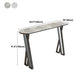 Industrial Style Bar Table Artificial Stone Top 42-inch Height Pub Table for Dining Room Clearhalo 'Bar Furniture' 'Bar Tables' 'bar_tables' 'furn' 'furn_bar_tables' 'Furniture' 'furniture_bar_tables' 'Kitchen & Dining Furniture' 'kitchen&dining_furn' 'kitchen' 4296141