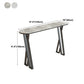 Industrial Style Bar Table Artificial Stone Top 42-inch Height Pub Table for Dining Room Clearhalo 'Bar Furniture' 'Bar Tables' 'bar_tables' 'furn' 'furn_bar_tables' 'Furniture' 'furniture_bar_tables' 'Kitchen & Dining Furniture' 'kitchen&dining_furn' 'kitchen' 4296142