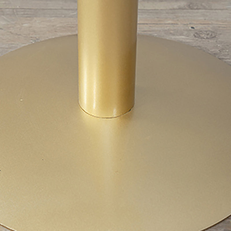 Industrial Style 41.3"H Bar Table Faux Marble White Top Specialty Bistro Table Clearhalo 'Bar Furniture' 'Bar Tables' 'bar_tables' 'furn' 'furn_bar_tables' 'Furniture' 'furniture_bar_tables' 'Kitchen & Dining Furniture' 'kitchen&dining_furn' 'kitchen' 4296422