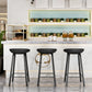 Modern Footrest Low Back Bar Stool Plastic Indoor Bucket Counter-height Stool Clearhalo 'Bar Furniture' 'Bar Stools' 'bar_stools' 'furn' 'furn_bar_stools' 'furniture_bar_stools' 'Kitchen & Dining Furniture' 'kitchen&dining_furn' 'kitchen' 'kitchen_furn' Furniture' 4296745