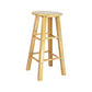 Modern Armless Backless Counter Stool Wood Household Bar Stool with Wooden Seat Natural 1 Piece Clearhalo 'Bar Furniture' 'Bar Stools' 'bar_stools' 'furn' 'furn_bar_stools' 'furniture_bar_stools' 'Kitchen & Dining Furniture' 'kitchen&dining_furn' 'kitchen' 'kitchen_furn' Furniture' 4296949