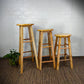 Modern Armless Backless Counter Stool Wood Household Bar Stool with Wooden Seat Clearhalo 'Bar Furniture' 'Bar Stools' 'bar_stools' 'furn' 'furn_bar_stools' 'furniture_bar_stools' 'Kitchen & Dining Furniture' 'kitchen&dining_furn' 'kitchen' 'kitchen_furn' Furniture' 4296950