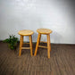 Modern Armless Backless Counter Stool Wood Household Bar Stool with Wooden Seat Clearhalo 'Bar Furniture' 'Bar Stools' 'bar_stools' 'furn' 'furn_bar_stools' 'furniture_bar_stools' 'Kitchen & Dining Furniture' 'kitchen&dining_furn' 'kitchen' 'kitchen_furn' Furniture' 4296954