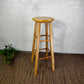 Modern Armless Backless Counter Stool Wood Household Bar Stool with Wooden Seat Light Brown 1 Piece Clearhalo 'Bar Furniture' 'Bar Stools' 'bar_stools' 'furn' 'furn_bar_stools' 'furniture_bar_stools' 'Kitchen & Dining Furniture' 'kitchen&dining_furn' 'kitchen' 'kitchen_furn' Furniture' 4296959