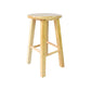 Modern Armless Backless Counter Stool Wood Household Bar Stool with Wooden Seat Natural 1 Piece Short Stool(20"H) Clearhalo 'Bar Furniture' 'Bar Stools' 'bar_stools' 'furn' 'furn_bar_stools' 'furniture_bar_stools' 'Kitchen & Dining Furniture' 'kitchen&dining_furn' 'kitchen' 'kitchen_furn' Furniture' 4296962