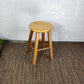 Modern Armless Backless Counter Stool Wood Household Bar Stool with Wooden Seat Light Brown 1 Piece Short Stool(18"H) Clearhalo 'Bar Furniture' 'Bar Stools' 'bar_stools' 'furn' 'furn_bar_stools' 'furniture_bar_stools' 'Kitchen & Dining Furniture' 'kitchen&dining_furn' 'kitchen' 'kitchen_furn' Furniture' 4296965