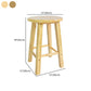 Modern Armless Backless Counter Stool Wood Household Bar Stool with Wooden Seat Clearhalo 'Bar Furniture' 'Bar Stools' 'bar_stools' 'furn' 'furn_bar_stools' 'furniture_bar_stools' 'Kitchen & Dining Furniture' 'kitchen&dining_furn' 'kitchen' 'kitchen_furn' Furniture' 4296971