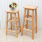 Modern Armless Backless Counter Stool Wood Household Bar Stool with Wooden Seat and Pedal Clearhalo 'Bar Furniture' 'Bar Stools' 'bar_stools' 'furn' 'furn_bar_stools' 'furniture_bar_stools' 'Kitchen & Dining Furniture' 'kitchen&dining_furn' 'kitchen' 'kitchen_furn' Furniture' 4297061