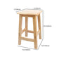Modern Armless Backless Counter Stool Wood Household Bar Stool with Wooden Seat and Pedal Clearhalo 'Bar Furniture' 'Bar Stools' 'bar_stools' 'furn' 'furn_bar_stools' 'furniture_bar_stools' 'Kitchen & Dining Furniture' 'kitchen&dining_furn' 'kitchen' 'kitchen_furn' Furniture' 4297080