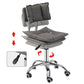Swivel Adjustable Modern Bar Stool Office Low Back Leather Counter Chair Clearhalo 'Bar Furniture' 'Bar Stools' 'bar_stools' 'furn' 'furn_bar_stools' 'furniture_bar_stools' 'Kitchen & Dining Furniture' 'kitchen&dining_furn' 'kitchen' 'kitchen_furn' Furniture' 4297095