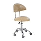 Swivel Adjustable Modern Bar Stool Office Low Back Leather Counter Chair Beige Clearhalo 'Bar Furniture' 'Bar Stools' 'bar_stools' 'furn' 'furn_bar_stools' 'furniture_bar_stools' 'Kitchen & Dining Furniture' 'kitchen&dining_furn' 'kitchen' 'kitchen_furn' Furniture' 4297098