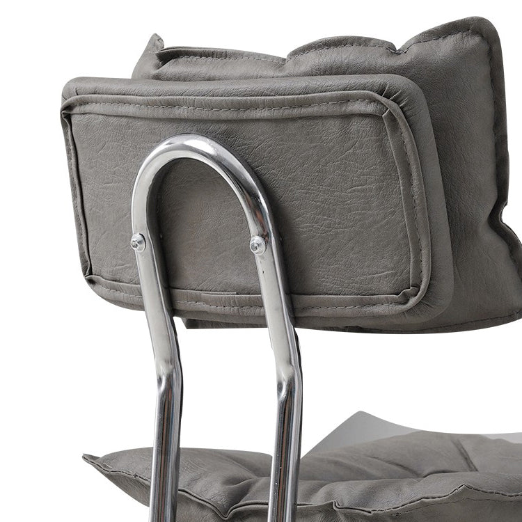 Swivel Adjustable Modern Bar Stool Office Low Back Leather Counter Chair Clearhalo 'Bar Furniture' 'Bar Stools' 'bar_stools' 'furn' 'furn_bar_stools' 'furniture_bar_stools' 'Kitchen & Dining Furniture' 'kitchen&dining_furn' 'kitchen' 'kitchen_furn' Furniture' 4297099