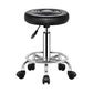 Contemporary Leather Adjustable Barstool Bristol Bar Stool with Round Black 1 Piece Clearhalo 'Bar Furniture' 'Bar Stools' 'bar_stools' 'furn' 'furn_bar_stools' 'furniture_bar_stools' 'Kitchen & Dining Furniture' 'kitchen&dining_furn' 'kitchen' 'kitchen_furn' Furniture' 4300413