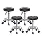 Contemporary Leather Adjustable Barstool Bristol Bar Stool with Round Black 4 Piece Set Clearhalo 'Bar Furniture' 'Bar Stools' 'bar_stools' 'furn' 'furn_bar_stools' 'furniture_bar_stools' 'Kitchen & Dining Furniture' 'kitchen&dining_furn' 'kitchen' 'kitchen_furn' Furniture' 4300416