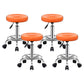 Contemporary Leather Adjustable Barstool Bristol Bar Stool with Round Orange 4 Piece Set Clearhalo 'Bar Furniture' 'Bar Stools' 'bar_stools' 'furn' 'furn_bar_stools' 'furniture_bar_stools' 'Kitchen & Dining Furniture' 'kitchen&dining_furn' 'kitchen' 'kitchen_furn' Furniture' 4300428