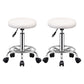 Contemporary Leather Adjustable Barstool Bristol Bar Stool with Round White 2 Piece Set Clearhalo 'Bar Furniture' 'Bar Stools' 'bar_stools' 'furn' 'furn_bar_stools' 'furniture_bar_stools' 'Kitchen & Dining Furniture' 'kitchen&dining_furn' 'kitchen' 'kitchen_furn' Furniture' 4300430
