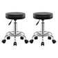 Contemporary Leather Adjustable Barstool Bristol Bar Stool with Round Gloss Black 2 Piece Set Clearhalo 'Bar Furniture' 'Bar Stools' 'bar_stools' 'furn' 'furn_bar_stools' 'furniture_bar_stools' 'Kitchen & Dining Furniture' 'kitchen&dining_furn' 'kitchen' 'kitchen_furn' Furniture' 4300439