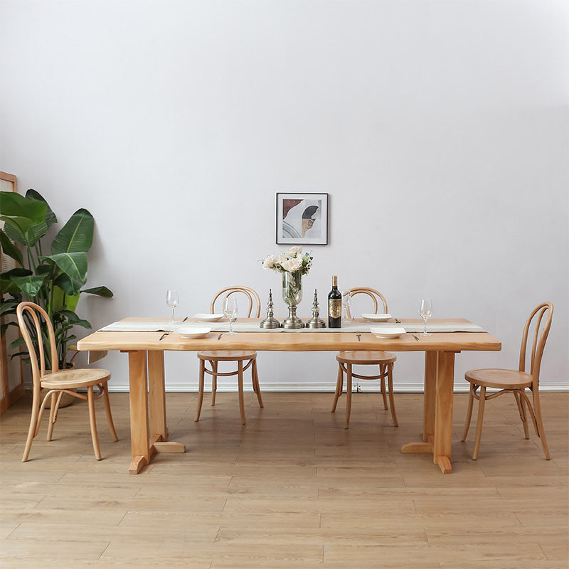 Modern 1/2/5/7 Pieces Dining Set Solid Wood Dining Furniture Set /Separate Items Clearhalo 'Dining Room Sets' 'Dining Tables & Seating' 'dining_room_set' 'furn' 'furn_dining_room_set' 'Furniture' 'furniture_dining_room_set' 'Kitchen & Dining Furniture' 'kitchen&dining_furn' 'kitchen' 4303679