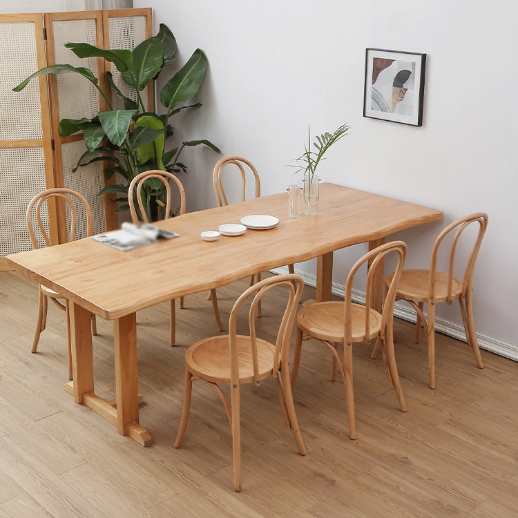 Modern 1/2/5/7 Pieces Dining Set Solid Wood Dining Furniture Set /Separate Items Clearhalo 'Dining Room Sets' 'Dining Tables & Seating' 'dining_room_set' 'furn' 'furn_dining_room_set' 'Furniture' 'furniture_dining_room_set' 'Kitchen & Dining Furniture' 'kitchen&dining_furn' 'kitchen' 4303685