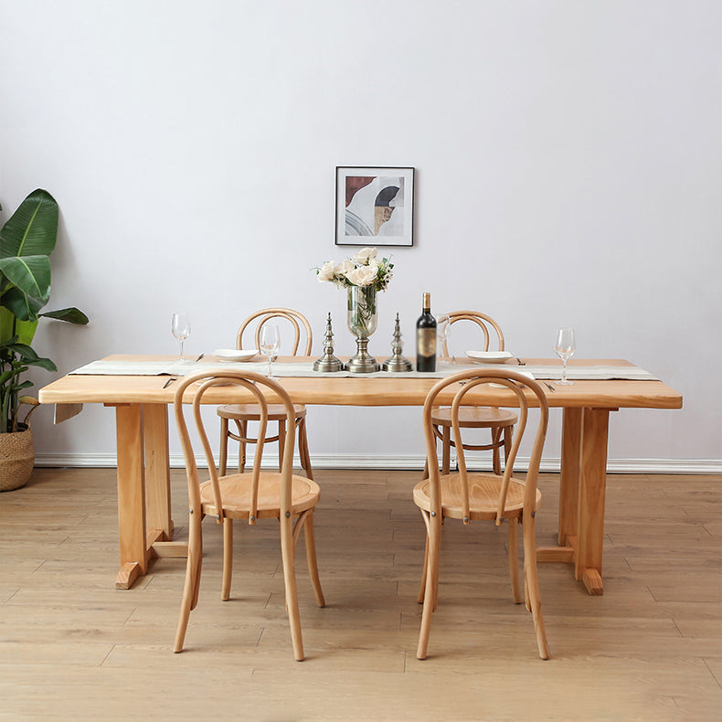 Modern 1/2/5/7 Pieces Dining Set Solid Wood Dining Furniture Set /Separate Items Clearhalo 'Dining Room Sets' 'Dining Tables & Seating' 'dining_room_set' 'furn' 'furn_dining_room_set' 'Furniture' 'furniture_dining_room_set' 'Kitchen & Dining Furniture' 'kitchen&dining_furn' 'kitchen' 4303686