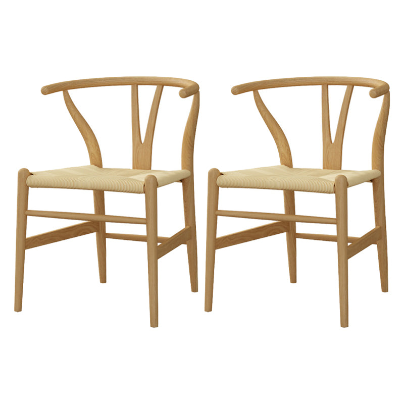 Modern 1/2/3/4/5 Pieces Dining Set Pine Wood Dining Furniture Set /Separate Items 2 Beige Chairs Clearhalo 'Dining Room Sets' 'Dining Tables & Seating' 'dining_room_set' 'furn' 'furn_dining_room_set' 'Furniture' 'furniture_dining_room_set' 'Kitchen & Dining Furniture' 'kitchen&dining_furn' 'kitchen' 4303700