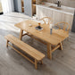 Modern 1/2/3/4/5 Pieces Dining Set Pine Wood Dining Furniture Set /Separate Items Clearhalo 'Dining Room Sets' 'Dining Tables & Seating' 'dining_room_set' 'furn' 'furn_dining_room_set' 'Furniture' 'furniture_dining_room_set' 'Kitchen & Dining Furniture' 'kitchen&dining_furn' 'kitchen' 4303703