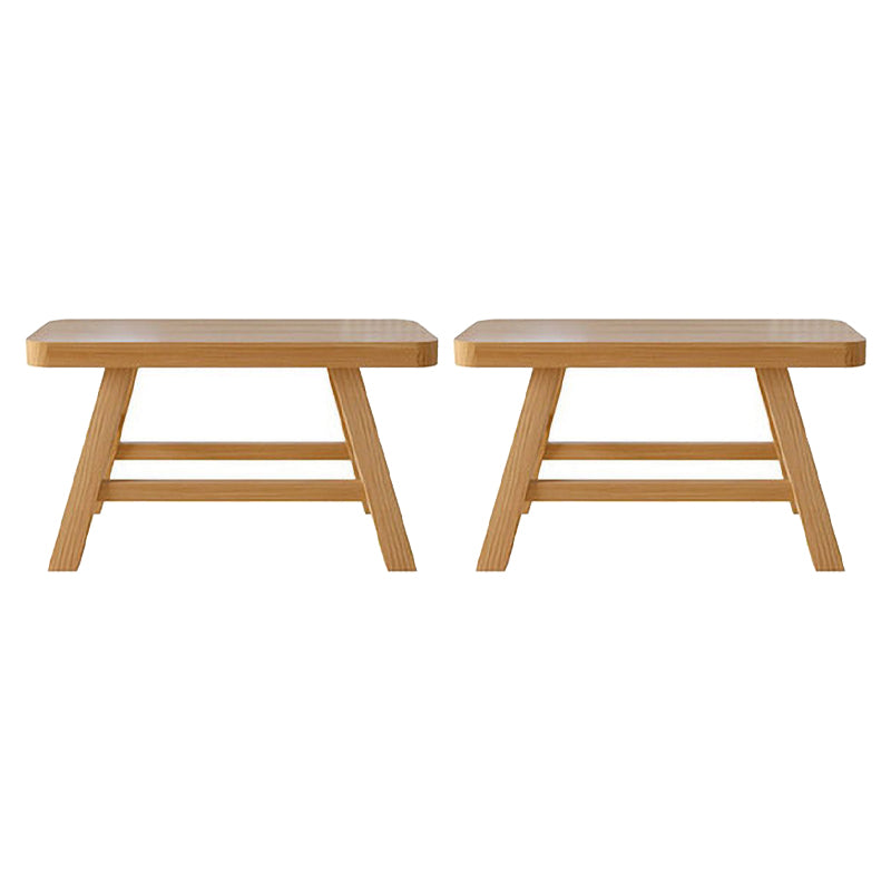 Modern 1/2/3/4/5 Pieces Dining Set Pine Wood Dining Furniture Set /Separate Items 2 Wood Stools Clearhalo 'Dining Room Sets' 'Dining Tables & Seating' 'dining_room_set' 'furn' 'furn_dining_room_set' 'Furniture' 'furniture_dining_room_set' 'Kitchen & Dining Furniture' 'kitchen&dining_furn' 'kitchen' 4303705