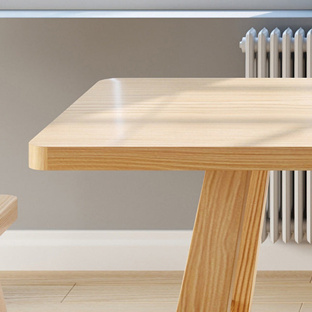 Modern 1/2/3/4/5 Pieces Dining Set Pine Wood Dining Furniture Set /Separate Items Clearhalo 'Dining Room Sets' 'Dining Tables & Seating' 'dining_room_set' 'furn' 'furn_dining_room_set' 'Furniture' 'furniture_dining_room_set' 'Kitchen & Dining Furniture' 'kitchen&dining_furn' 'kitchen' 4303710