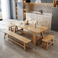 Modern 1/2/3/4/5 Pieces Dining Set Pine Wood Dining Furniture Set /Separate Items Clearhalo 'Dining Room Sets' 'Dining Tables & Seating' 'dining_room_set' 'furn' 'furn_dining_room_set' 'Furniture' 'furniture_dining_room_set' 'Kitchen & Dining Furniture' 'kitchen&dining_furn' 'kitchen' 4303714