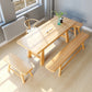 Modern 1/2/3/4/5 Pieces Dining Set Pine Wood Dining Furniture Set /Separate Items Clearhalo 'Dining Room Sets' 'Dining Tables & Seating' 'dining_room_set' 'furn' 'furn_dining_room_set' 'Furniture' 'furniture_dining_room_set' 'Kitchen & Dining Furniture' 'kitchen&dining_furn' 'kitchen' 4303716