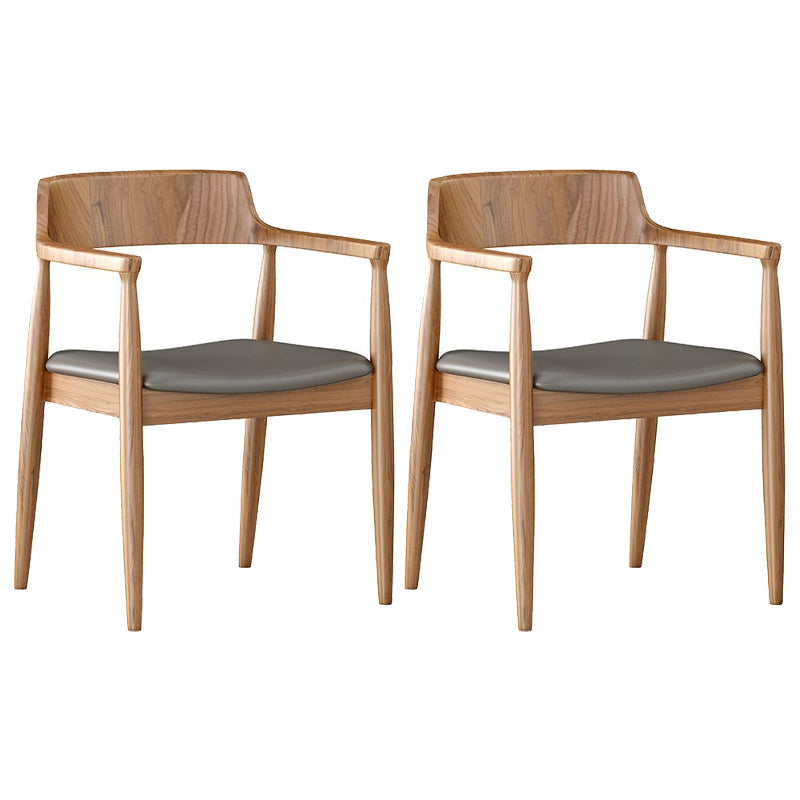 Modern 1/2/3/4/5 Pieces Dining Set Solid Wood Dining Furniture Set /Separate Items 2 Wood Chairs Clearhalo 'Dining Room Sets' 'Dining Tables & Seating' 'dining_room_set' 'furn' 'furn_dining_room_set' 'Furniture' 'furniture_dining_room_set' 'Kitchen & Dining Furniture' 'kitchen&dining_furn' 'kitchen' 4303758