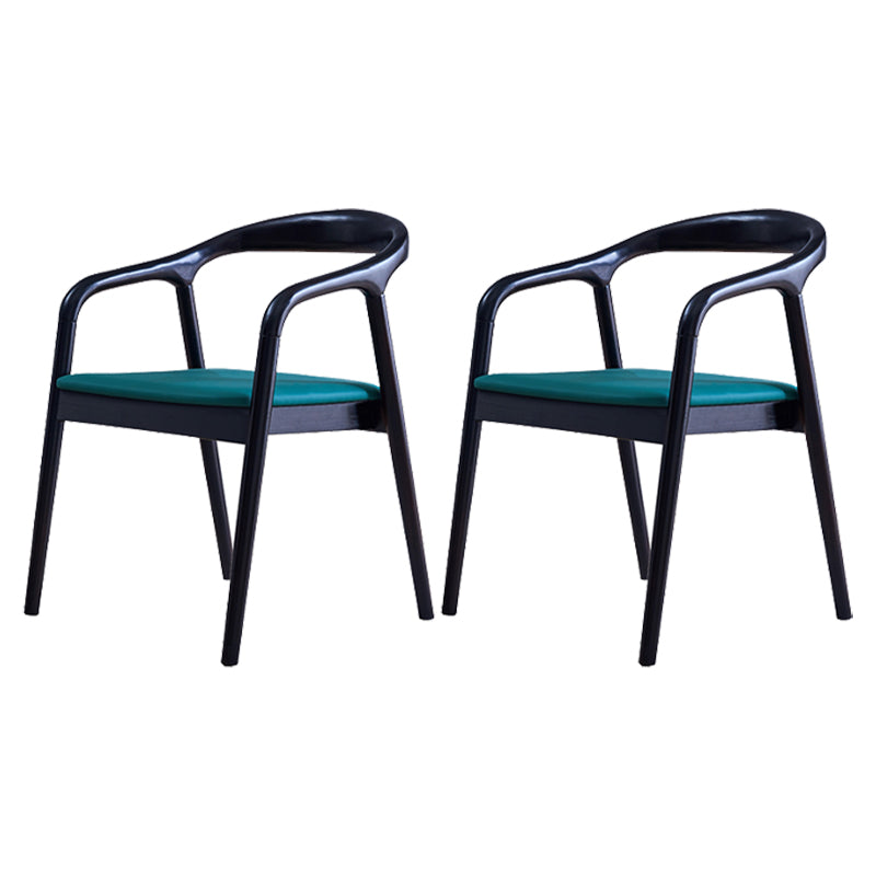 Contemporary 1/2/3/4/5 Pieces Wood Dining Set Dining Furniture Set /Separate Items 2 Black Chairs Clearhalo 'Dining Room Sets' 'Dining Tables & Seating' 'dining_room_set' 'furn' 'furn_dining_room_set' 'Furniture' 'furniture_dining_room_set' 'Kitchen & Dining Furniture' 'kitchen&dining_furn' 'kitchen' 4303804