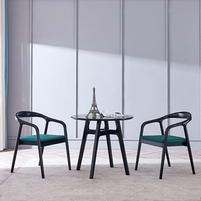 Contemporary 1/2/3/4/5 Pieces Wood Dining Set Dining Furniture Set /Separate Items 3 Pieces: Table, 2 Chairs Clearhalo 'Dining Room Sets' 'Dining Tables & Seating' 'dining_room_set' 'furn' 'furn_dining_room_set' 'Furniture' 'furniture_dining_room_set' 'Kitchen & Dining Furniture' 'kitchen&dining_furn' 'kitchen' 4303807