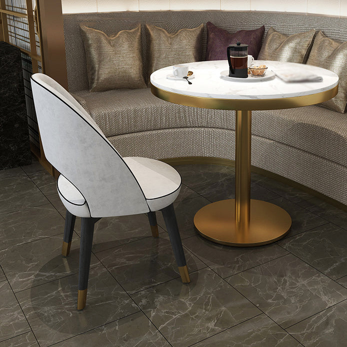 Modern Marble Dining Room Set 1/2/5 Pieces Dining Furniture Set /Separate Items 2 Pieces: Table, 1 Chair Clearhalo 'Dining Room Sets' 'Dining Tables & Seating' 'dining_room_set' 'furn' 'furn_dining_room_set' 'Furniture' 'furniture_dining_room_set' 'Kitchen & Dining Furniture' 'kitchen&dining_furn' 'kitchen' 4303865