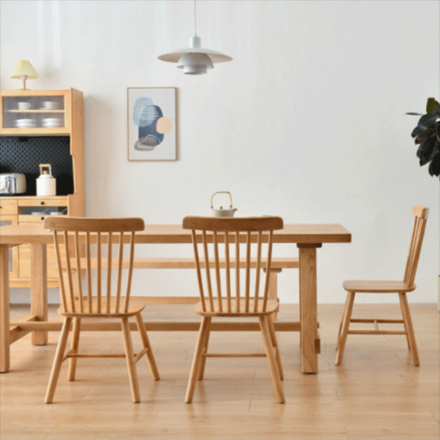Modern 1/2/4/5/6 Pieces Dining Set Pine Wood Dining Furniture Set /Separate Items Clearhalo 'Dining Room Sets' 'Dining Tables & Seating' 'dining_room_set' 'furn' 'furn_dining_room_set' 'Furniture' 'furniture_dining_room_set' 'Kitchen & Dining Furniture' 'kitchen&dining_furn' 'kitchen' 4303913